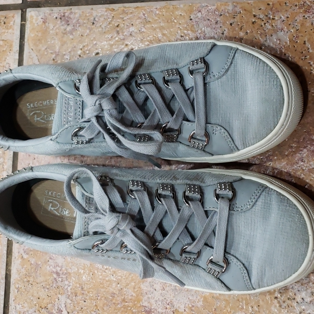 Skechers street rise fit shoes size 6.5 grey